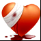 Сувенир -Раненное сердце-
Подарок от Lady Boo
где любовь свою ко мне не скроешь!